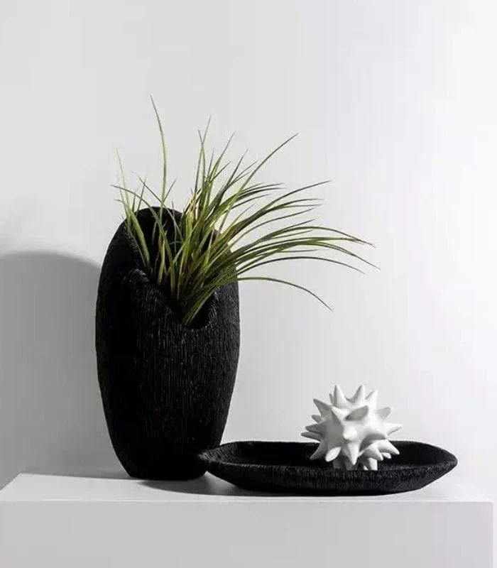 Coral_Texture_Vase_Amelie_Resin_Large_White_40cm_-_-_tag1_-4183410 Coral Texture Vase Amelie Resin Large White 40cm - - #tag1#