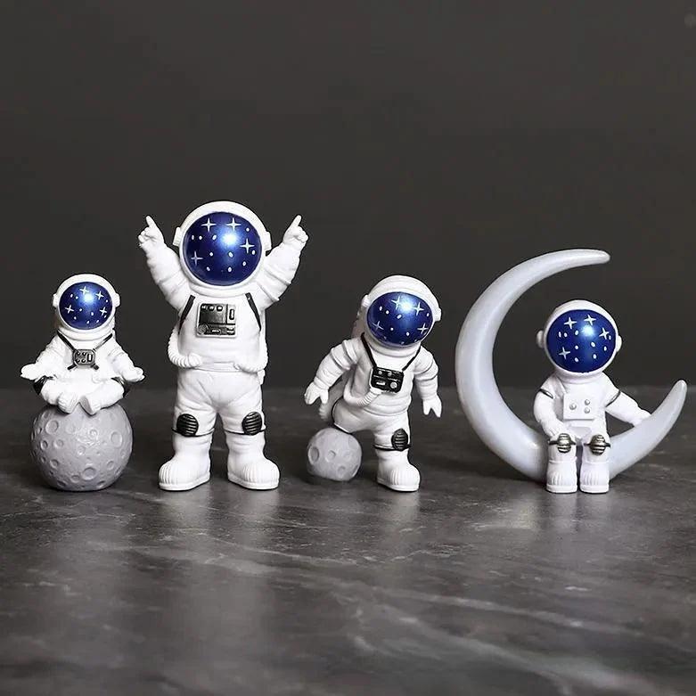 Cosmic Crew: Astronaut Sculptures for Inspired Desktop Adventures -