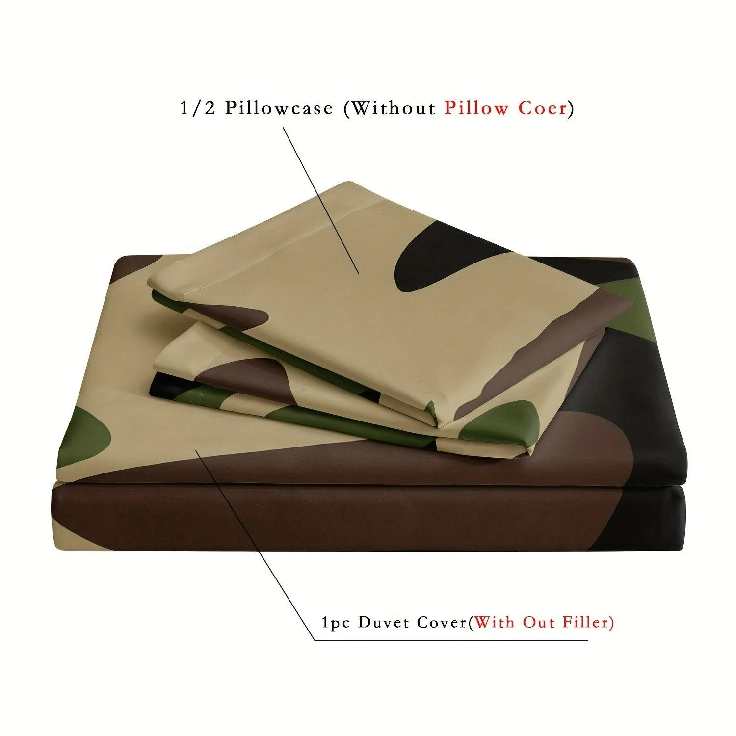 CosyNest_-_Camouflage_Print_Duvet_Cover_Bedding_Set_-_-_tag1_-4184000 CosyNest - Camouflage Print Duvet Cover Bedding Set - - #tag1#