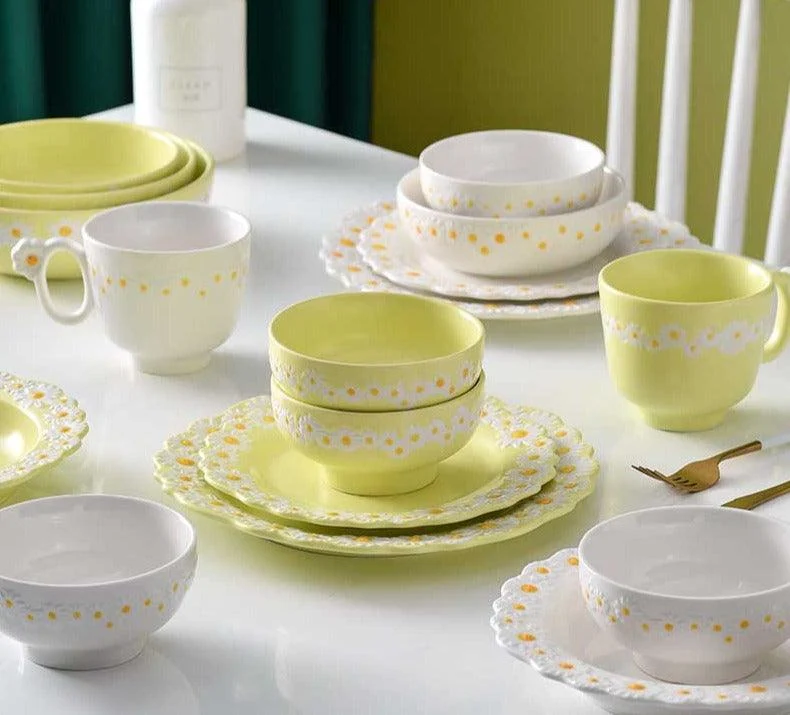 Cottagecore_Ceramic_Daisy_Plate_Dinnerware_-_-4165676 Cottagecore Ceramic Daisy Plate Dinnerware -