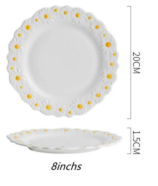 Cottagecore_Ceramic_Daisy_Plate_Dinnerware_-_-4165680 Cottagecore Ceramic Daisy Plate Dinnerware -