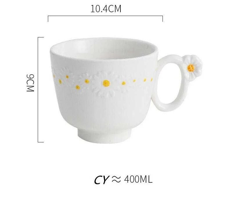 Cottagecore_Ceramic_Daisy_Plate_Dinnerware_-_-4165712 Cottagecore Ceramic Daisy Plate Dinnerware -