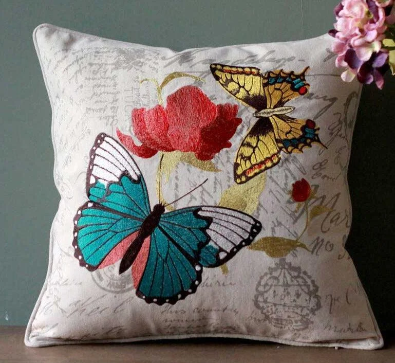 Cottagecore_Wild_Flower_Embroidered_Pillow_Cover_-_-4166173 Cottagecore Wild Flower Embroidered Pillow Cover -