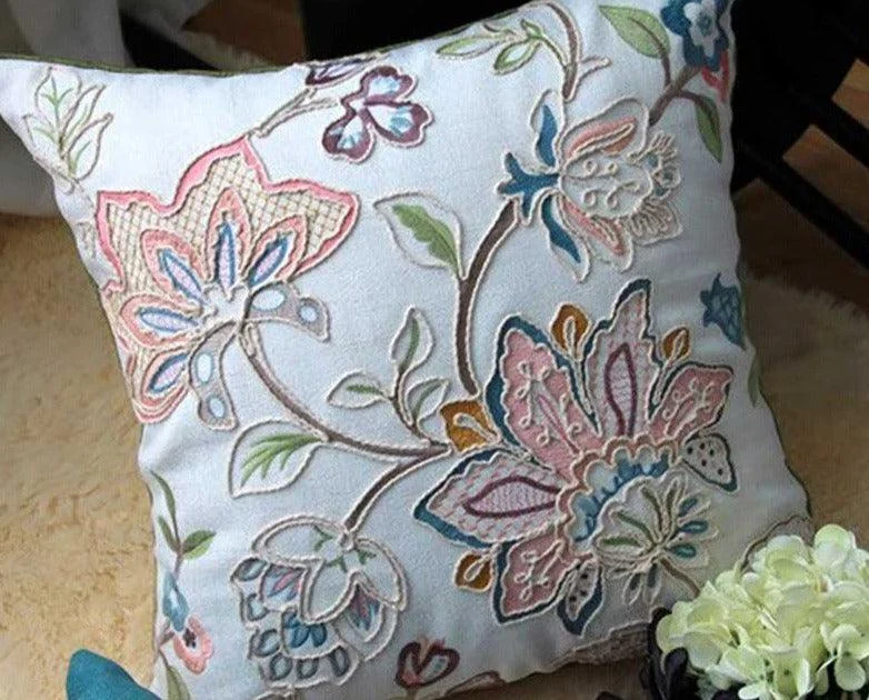 Cottagecore_Wild_Flower_Embroidered_Pillow_Cover_-_-4166187 Cottagecore Wild Flower Embroidered Pillow Cover -