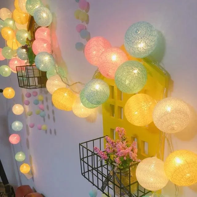 Cotton_Ball_Fairy_LED_Lights_-_-_tag1_-4190320 Cotton Ball Fairy LED Lights - - #tag1#