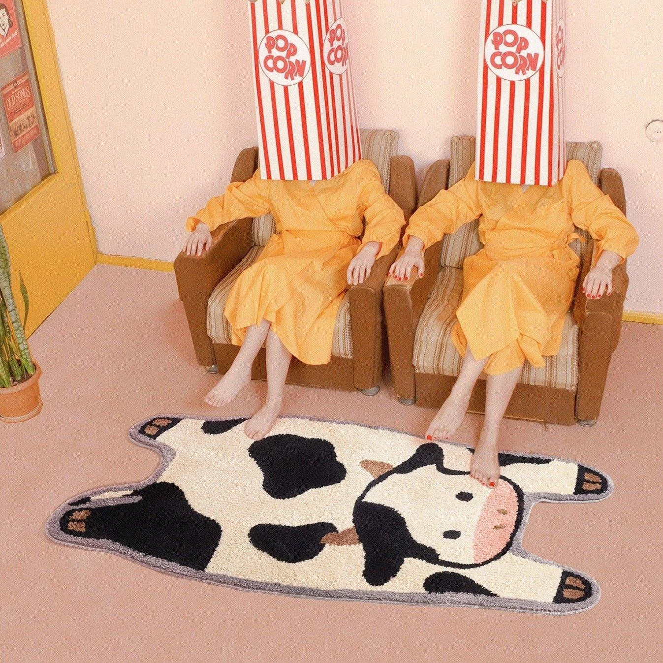 Cow Moo Moo Rug -  - #tag1#