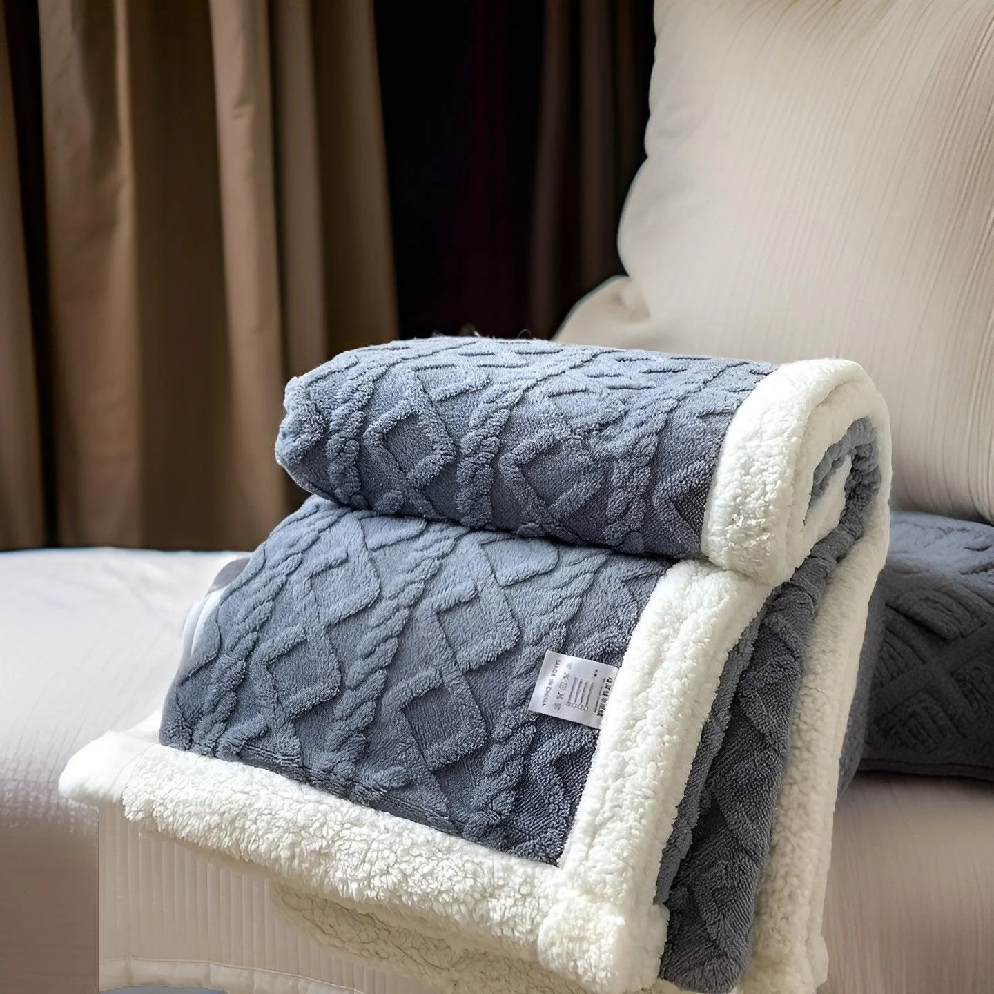 Cozy_Cuddle_-_Double-Sided_Cozy_Cashmere_Fleece_Blanket_for_Nighttime_Warmth_with_Style_-_-_tag1_-4184508 Cozy Cuddle - Double-Sided Cozy Cashmere Fleece Blanket for Nighttime Warmth with Style - - #tag1#