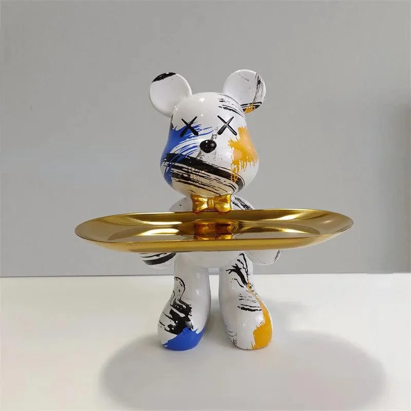 CraftBear_-_Bear_statue_with_tray_-_-4167443 CraftBear - Bear statue with tray -