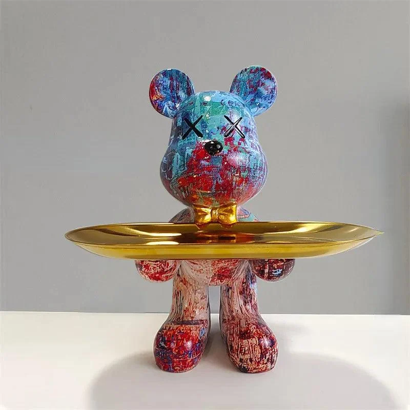 CraftBear_-_Bear_statue_with_tray_-_-4167449 CraftBear - Bear statue with tray -