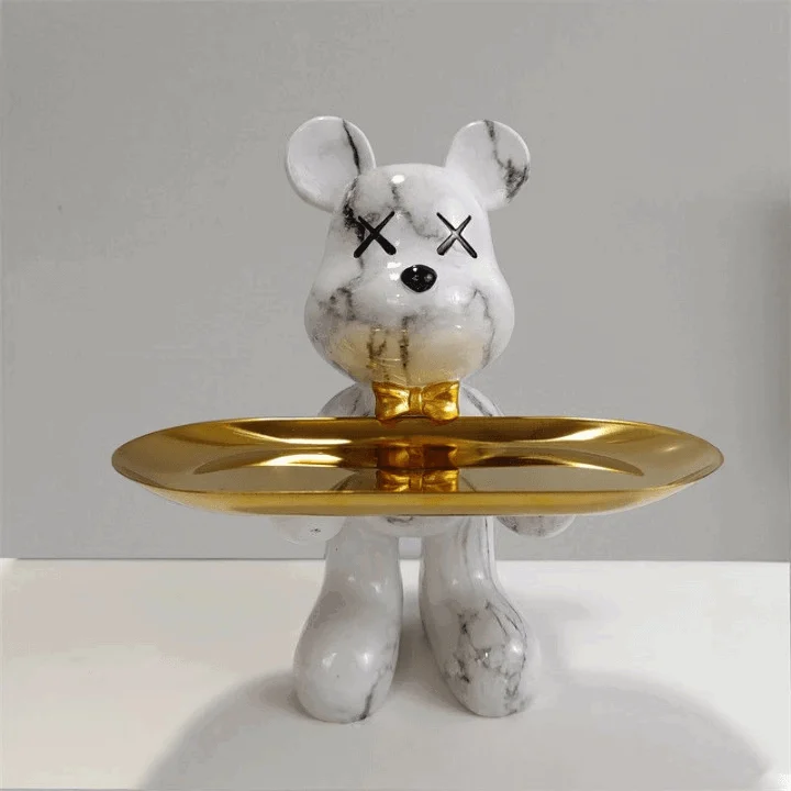 CraftBear_-_Bear_statue_with_tray_-_-4167457 CraftBear - Bear statue with tray -