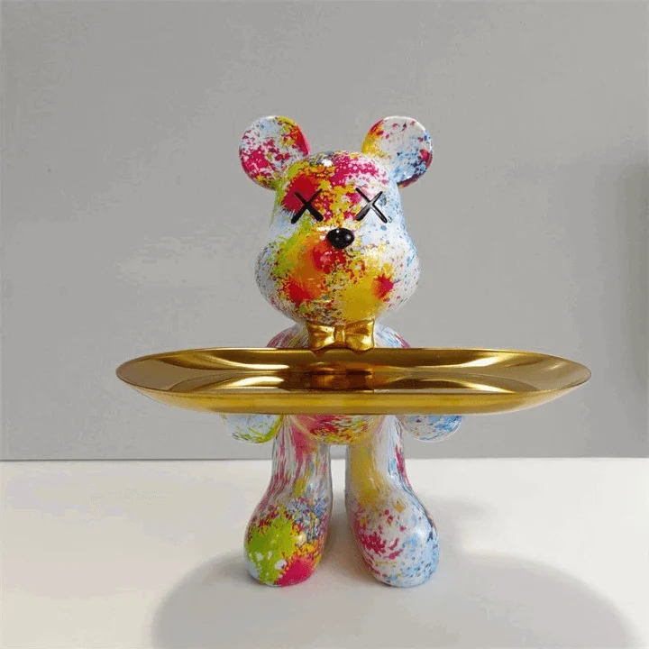 CraftBear_-_Bear_statue_with_tray_-_-4167467 CraftBear - Bear statue with tray -