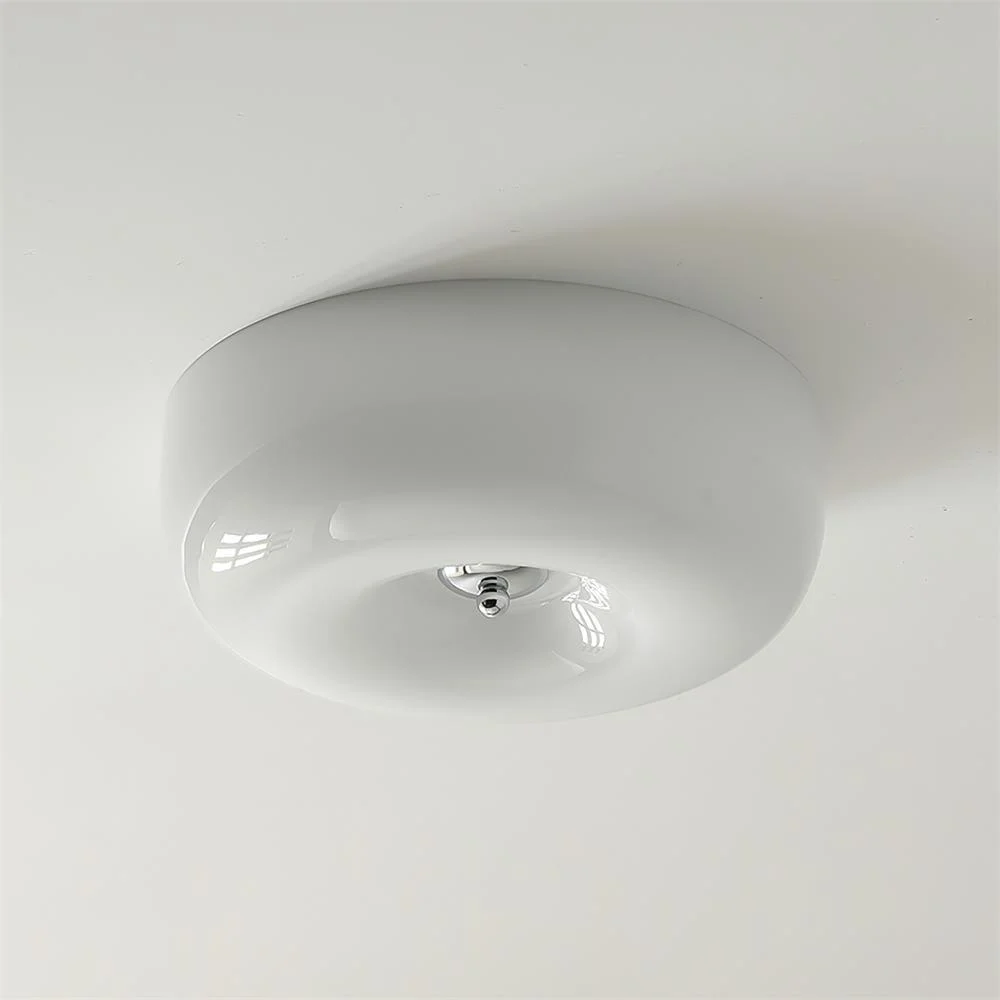 Cream Pudding Ceiling Lamp 3