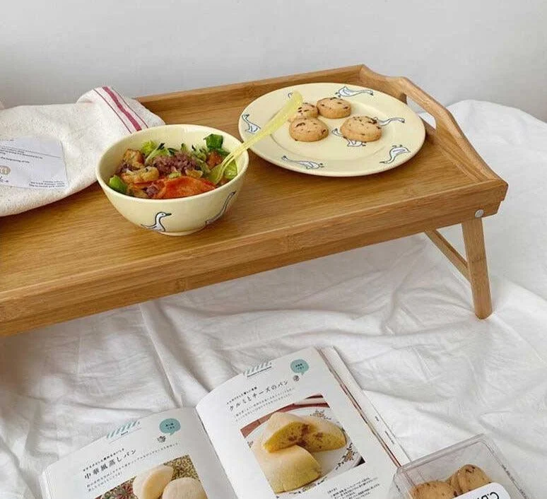 Creamy_Pasta_Ceramic_Duck_Bowl_Plate_Set_-_-4167730 Creamy Pasta Ceramic Duck Bowl Plate Set -