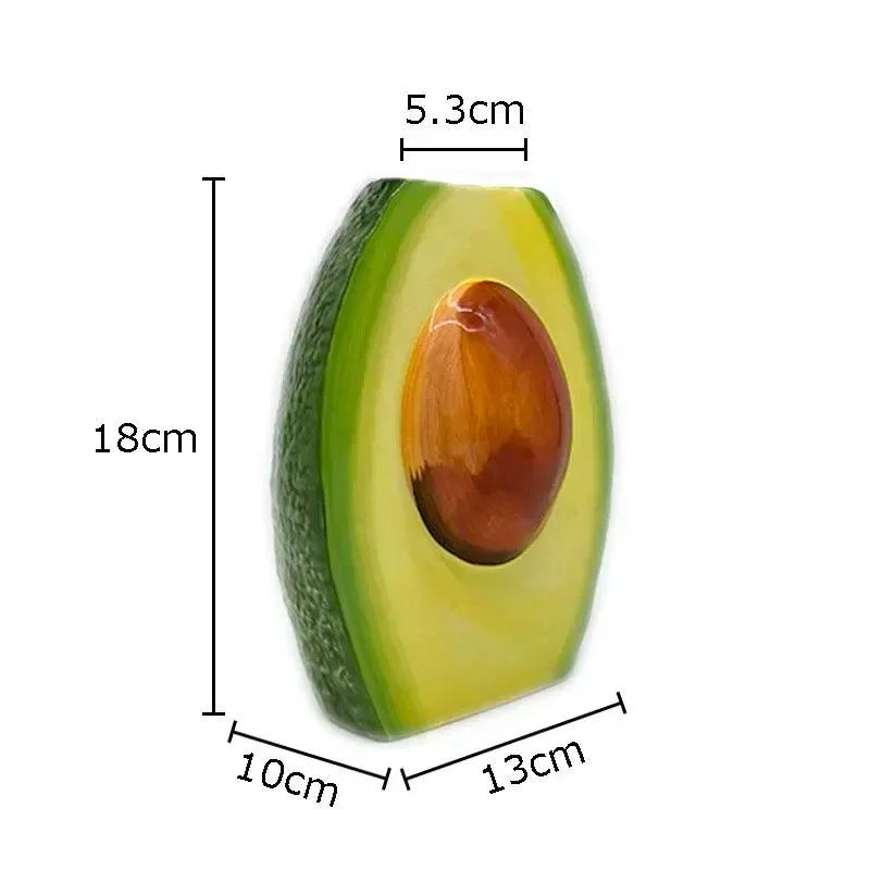 VerdeVessel - Porcelain Avocado Vase - ISTANBULLU LTD