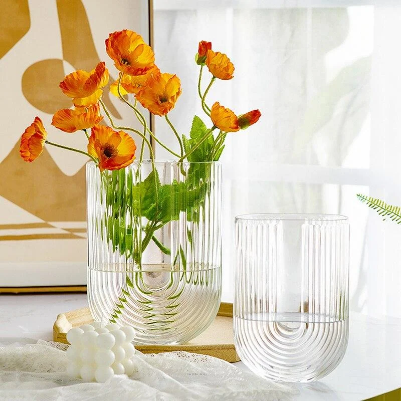 Creative-Glass-Vase-Transparent-Hydroponics-Flower-Vase-Living-Room-Decor-Modern-Decor-Flower-Arrangement-Table-Accessories Creative Glass Vase Transparent Hydroponics Flower Vase Living Room Decor Modern Decor Flower Arrangement Table Accessories