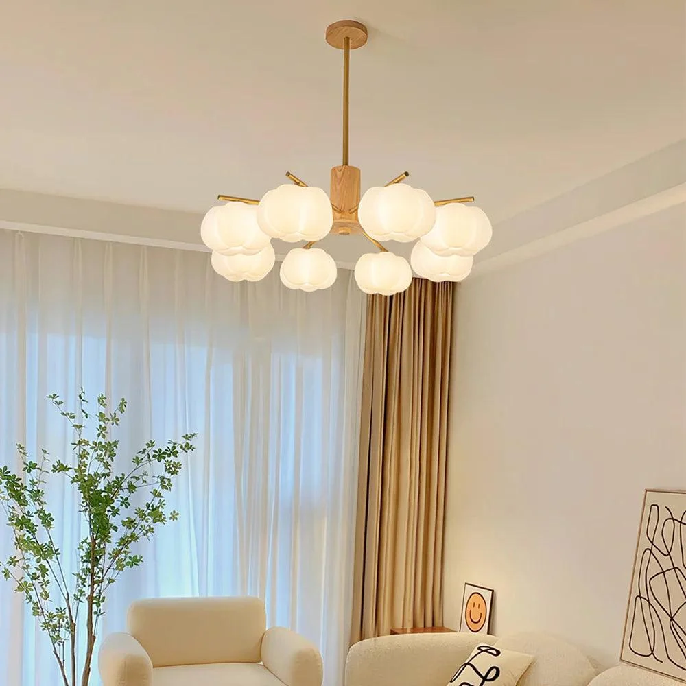 CreativeWoodenCottonBallsLivingRoomChandelier-Homdiy_10 Creativewoodencottonballslivingroomchandelier Homdiy 10