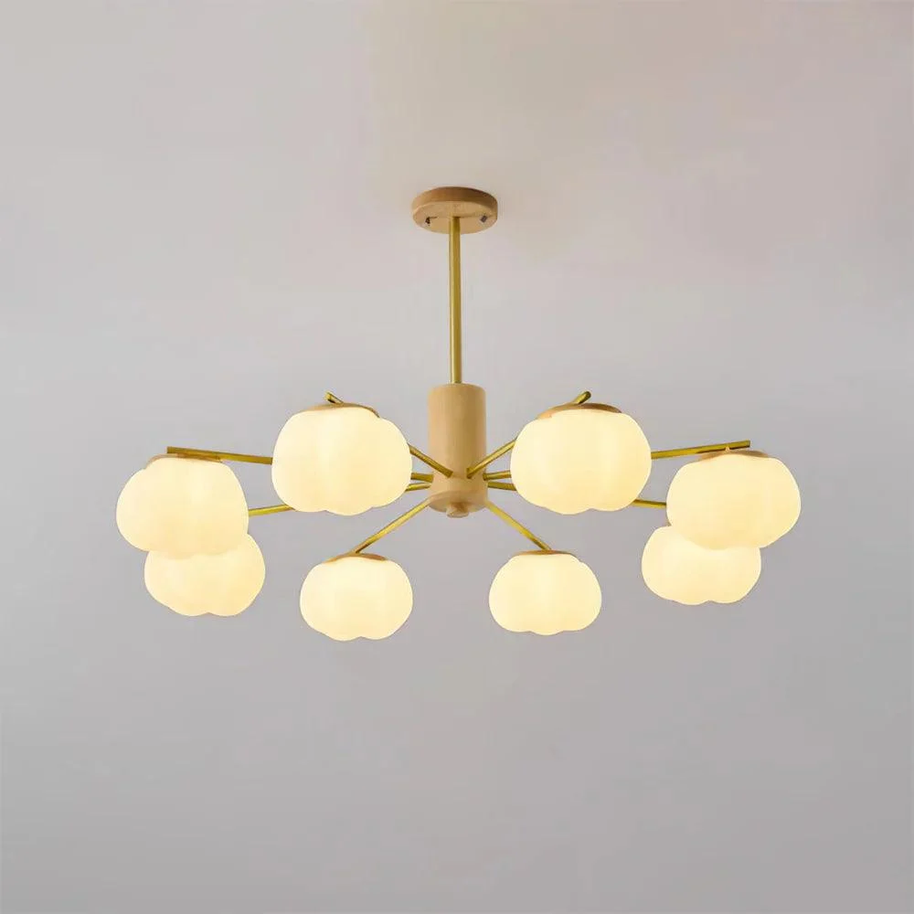 CreativeWoodenCottonBallsLivingRoomChandelier-Homdiy_6 Creativewoodencottonballslivingroomchandelier Homdiy 6
