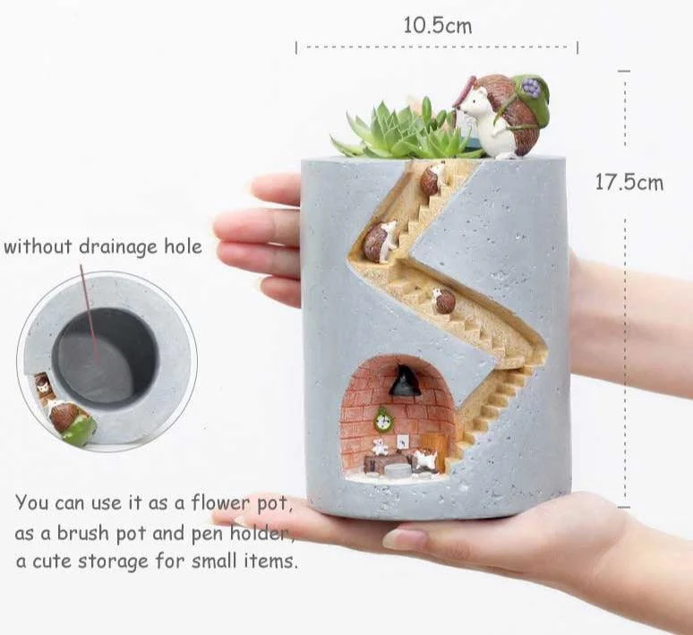 Creative_Animal_Resin_Flower_Pot_-_-4167911 Creative Animal Resin Flower Pot -