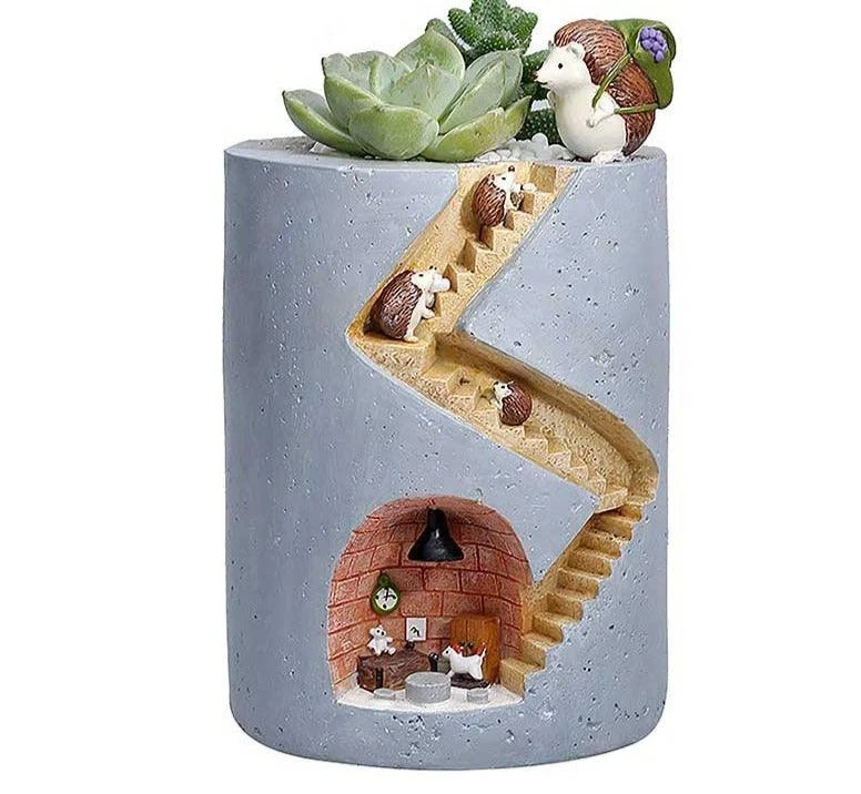 Creative_Animal_Resin_Flower_Pot_-_-4167919 Creative Animal Resin Flower Pot -