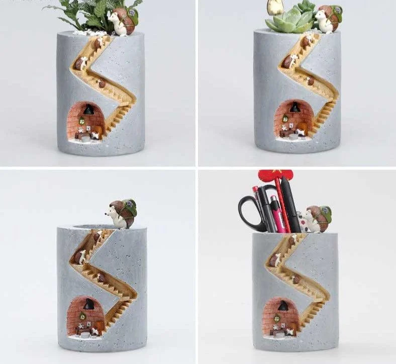 Creative_Animal_Resin_Flower_Pot_-_-4167933 Creative Animal Resin Flower Pot -