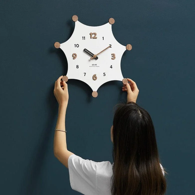Creative Bedroom Wall Décor Clock -
