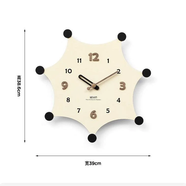Creative Bedroom Wall Décor Clock -