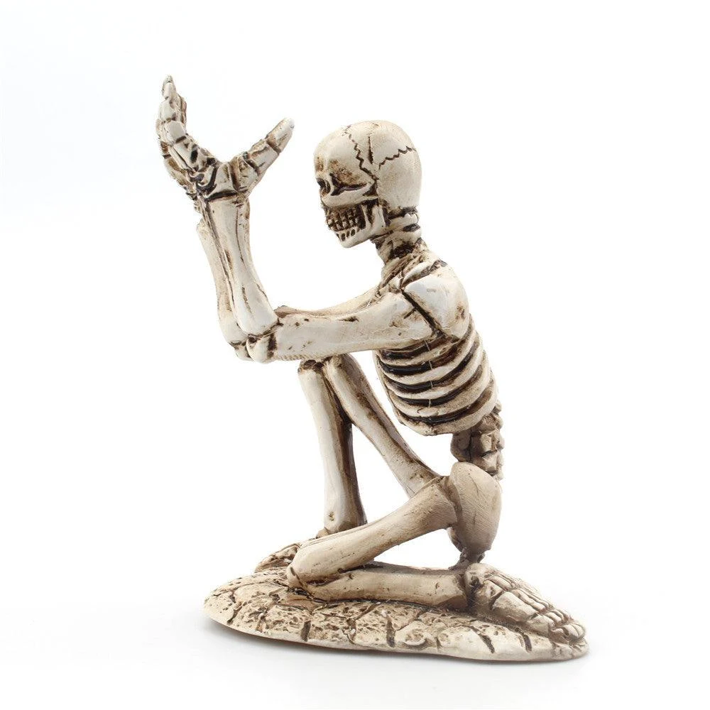 Creative Desktop Small Skull Pen Holder -  - #tag1#