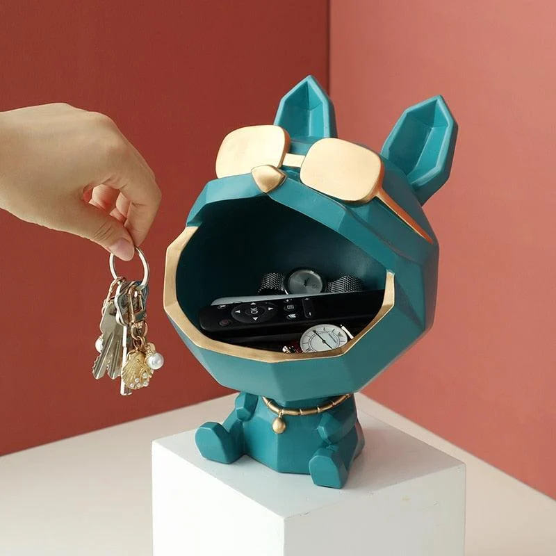 Creative Dog Figurine Multifunction Storage Bin -  - #tag1#