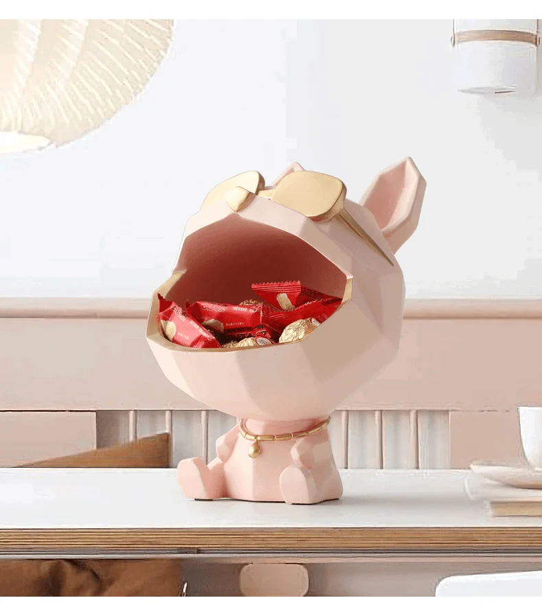 Creative Dog Figurine Multifunction Storage Bin -  - #tag1#