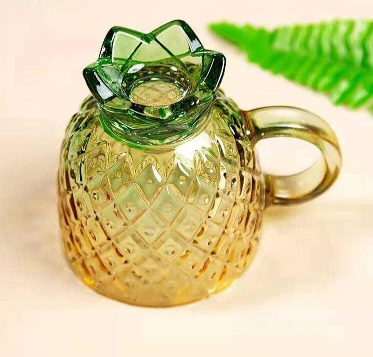 Creative_Glass_Pineapple_Cup_Set_4_-_-4168955 Creative Glass Pineapple Cup Set 4 -