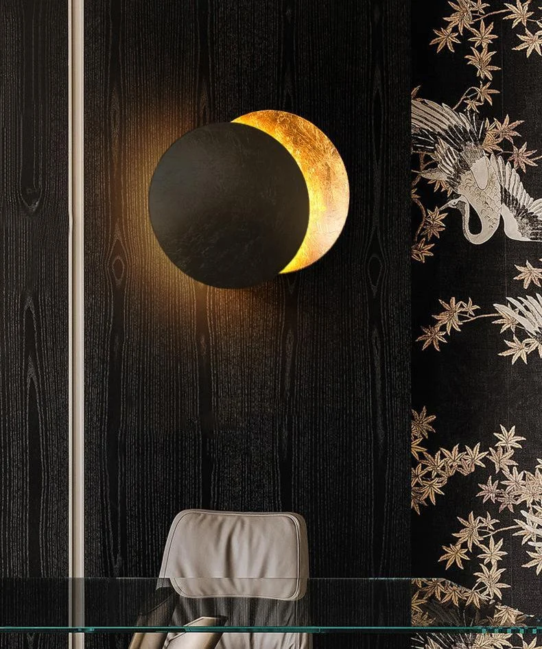 Creative Rotatable Moon Phase Wall Lamp - - #tag1#