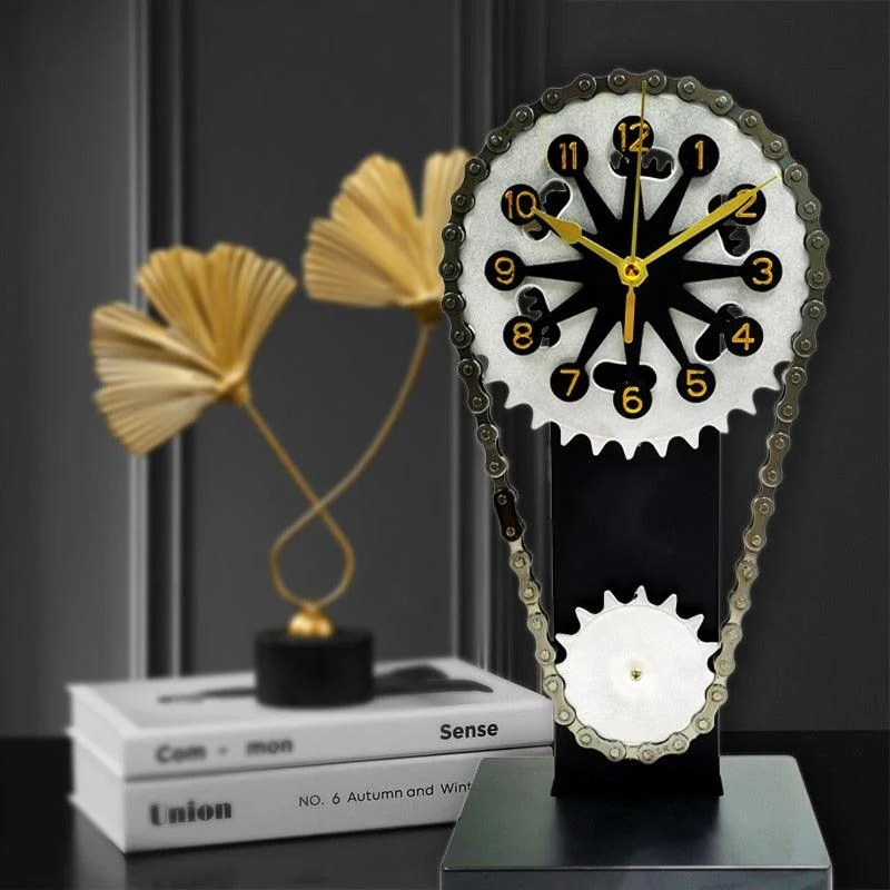 Creative Rotating Gear Clock -