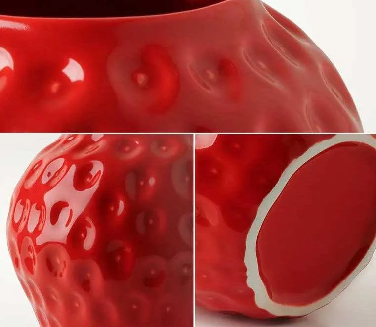 Creative_Sweetie_Ceramic_Strawberry_Vase_-_-4169978 Creative Sweetie Ceramic Strawberry Vase -