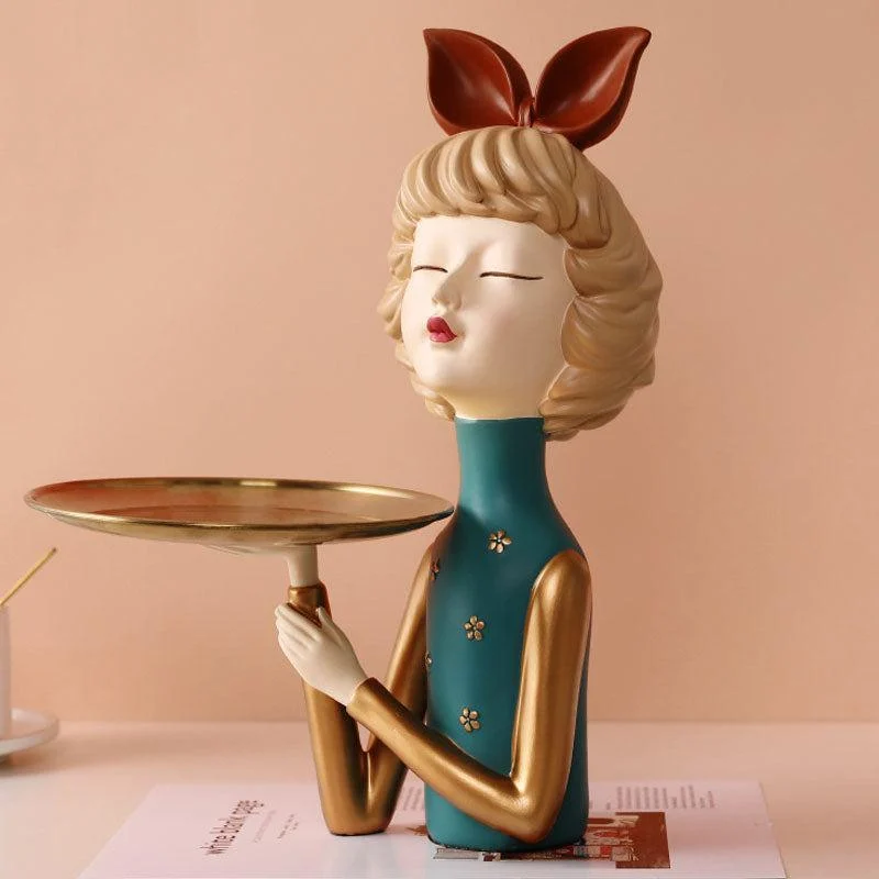 Creative_Tray_Girl_Figurine_Keys_Holder_-_-_tag1_-4193320 Creative Tray Girl Figurine Keys Holder - - #tag1#