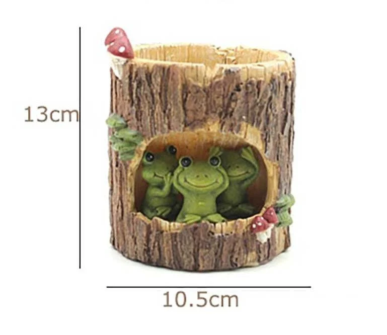Creative_Tree_House_Animals_Flower_Pot_-_-4170018 Creative Tree House Animals Flower Pot -