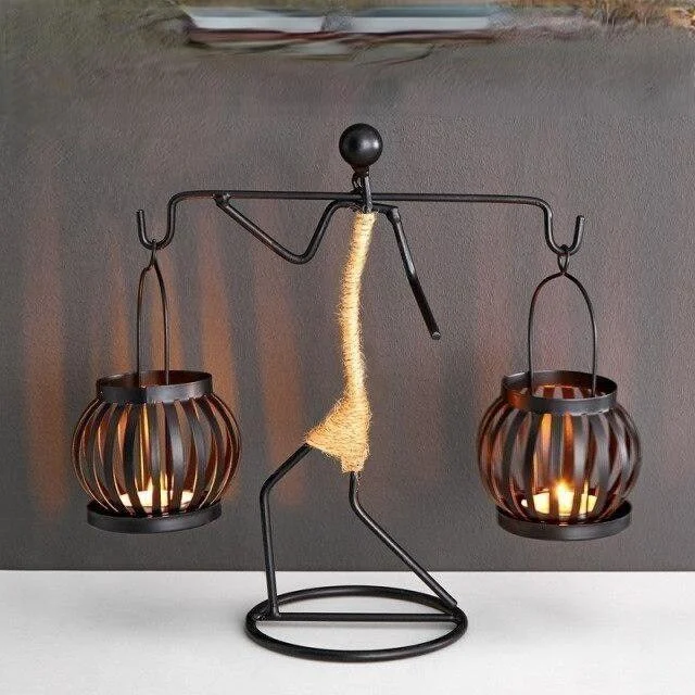 Creative_Wrought_Iron_Candle_Holder_-_-4170117 Creative Wrought Iron Candle Holder -