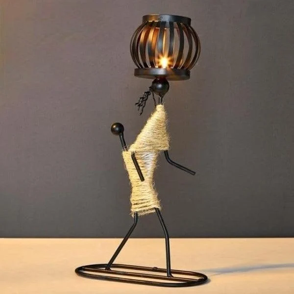 Creative_Wrought_Iron_Candle_Holder_-_-4170124 Creative Wrought Iron Candle Holder -