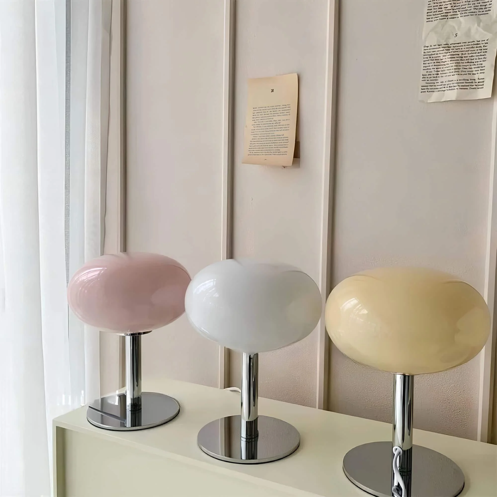 CremePopLollipopTischlampeausGlas4 Cremepoplollipoptischlampeausglas4
