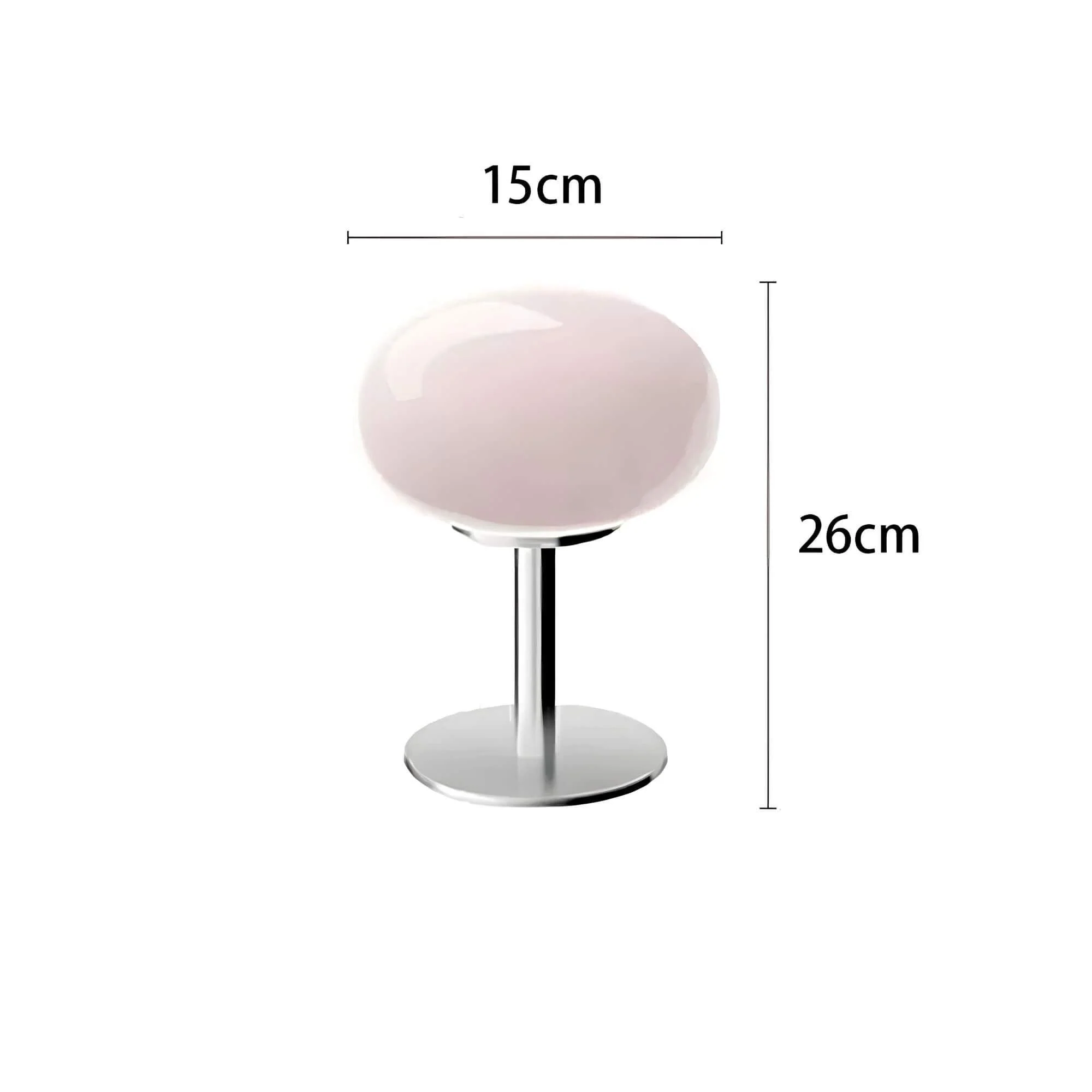 CremePopLollipopTischlampeausGlas62 Cremepoplollipoptischlampeausglas62