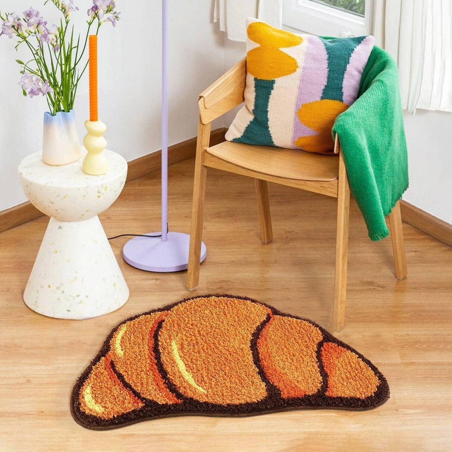 Croissant_Bathroom_Mat_-_-4170524 Croissant Bathroom Mat -