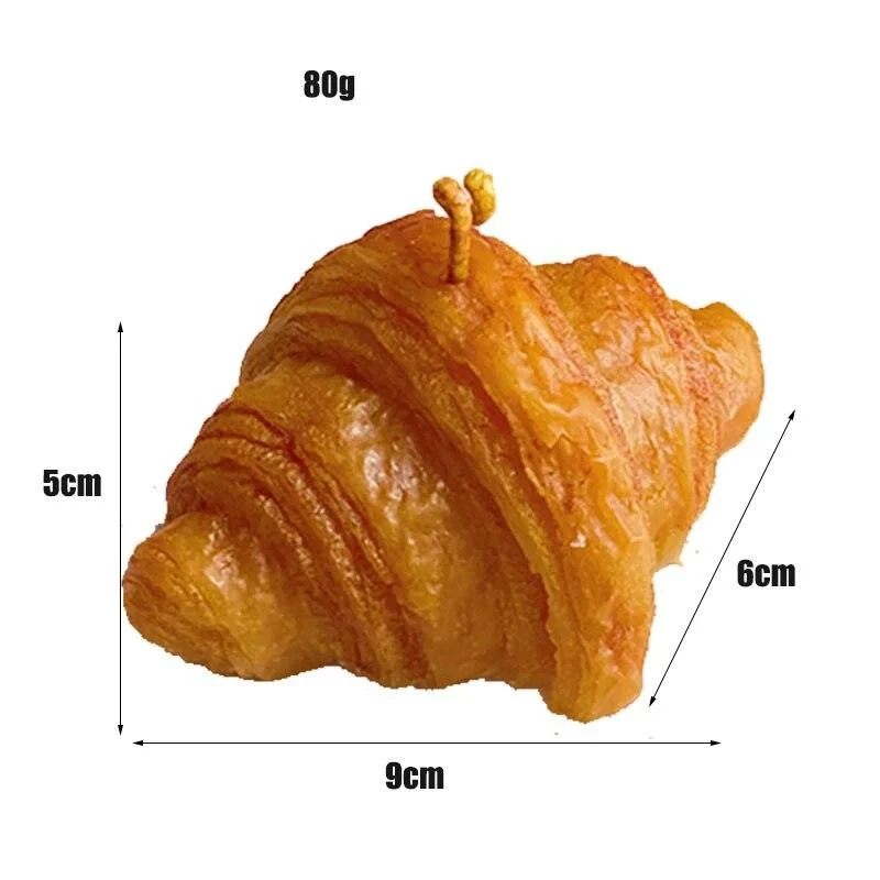 Croissant_Candle_Pastry_Shaped_Candle_-_-4170587 Croissant Candle Pastry Shaped Candle -