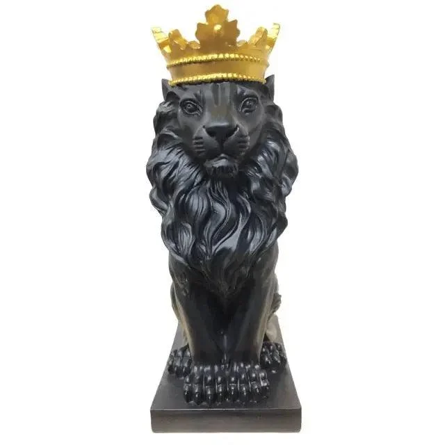 Crowned_Lion_Statue_-_-4170711 Crowned Lion Statue -