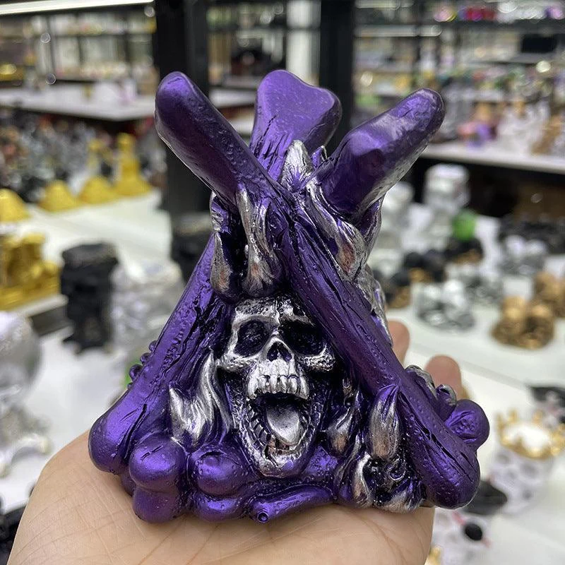 Crystal_Ball_Base_Skull_Resin_Handicraft_Ornaments_-_-_tag1_-4193518 Crystal Ball Base Skull Resin Handicraft Ornaments - - #tag1#