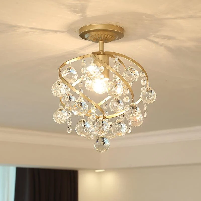 Crystal_Ball_Spiral_Semi-Flush_Ceiling_Light_Postmodern_1-Light_Brass_Ceiling_Lamp_Fixture_-_-_tag1_-4193606 Crystal Ball Spiral Semi-Flush Ceiling Light Postmodern 1-Light Brass Ceiling Lamp Fixture - - #tag1#