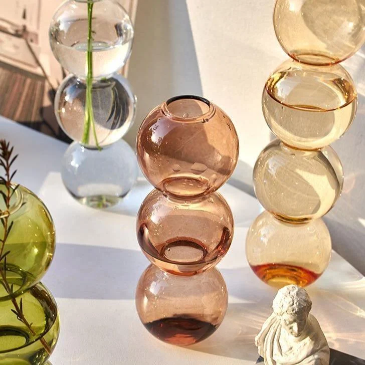 Crystal Bubble Vase -