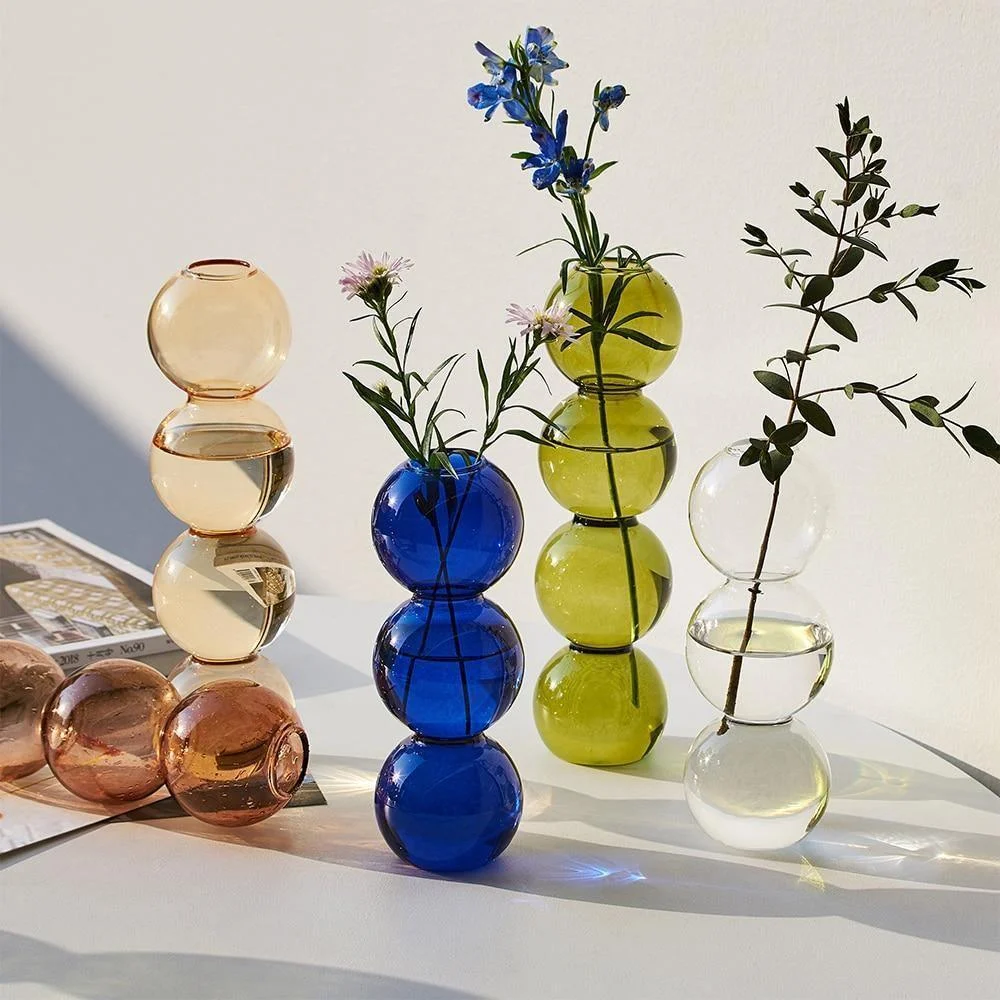 Crystal Bubble Vase -