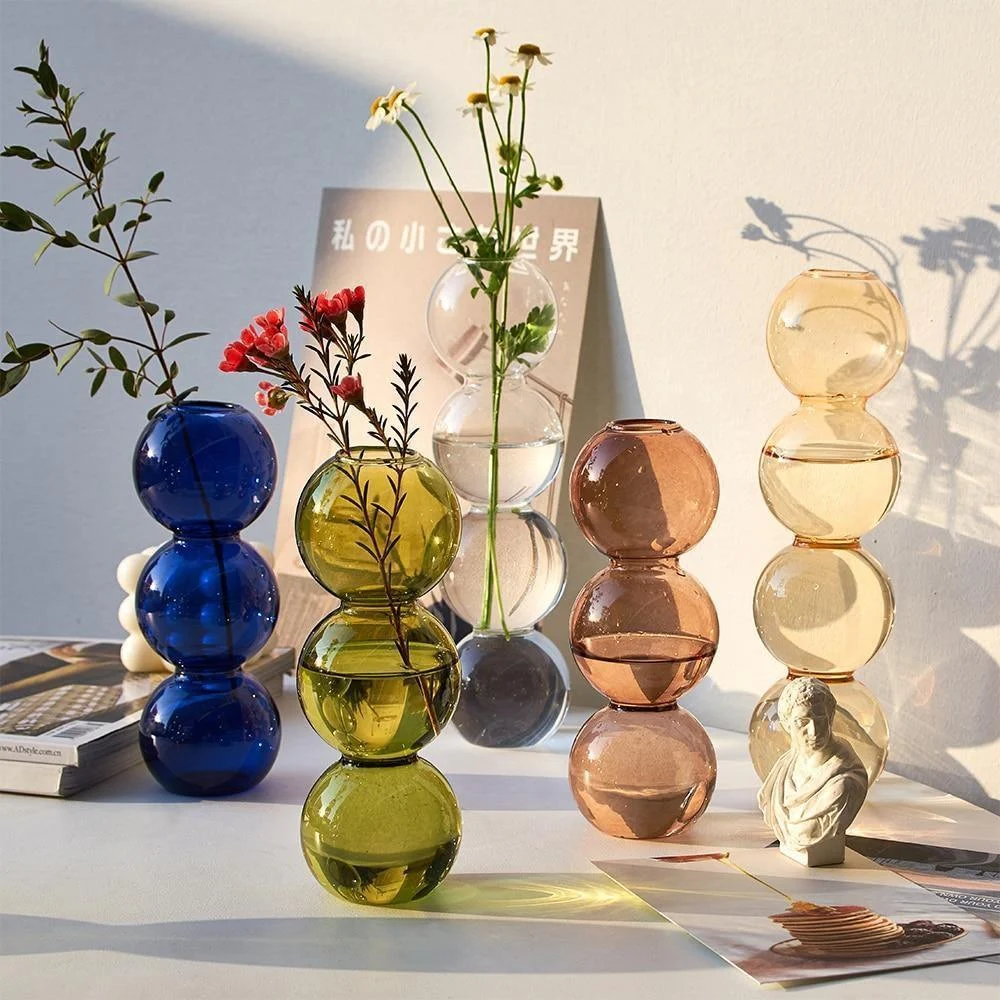Crystal Bubble Vase -
