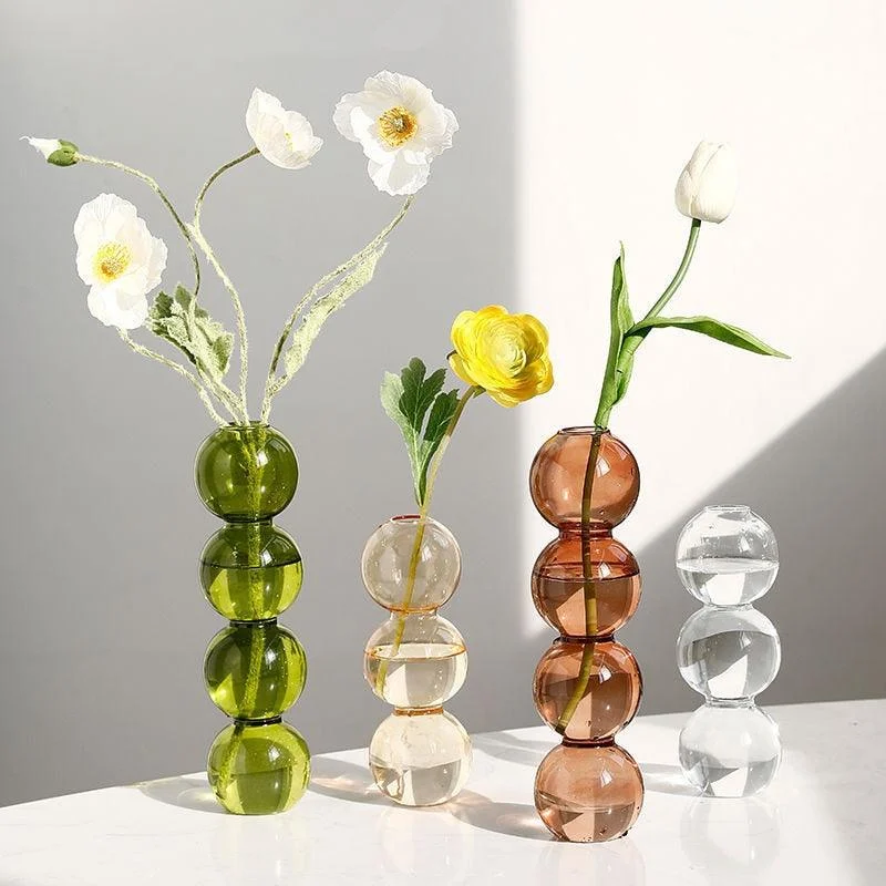 Crystal Bubble Vase -