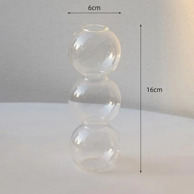 Crystal Bubble Vase -