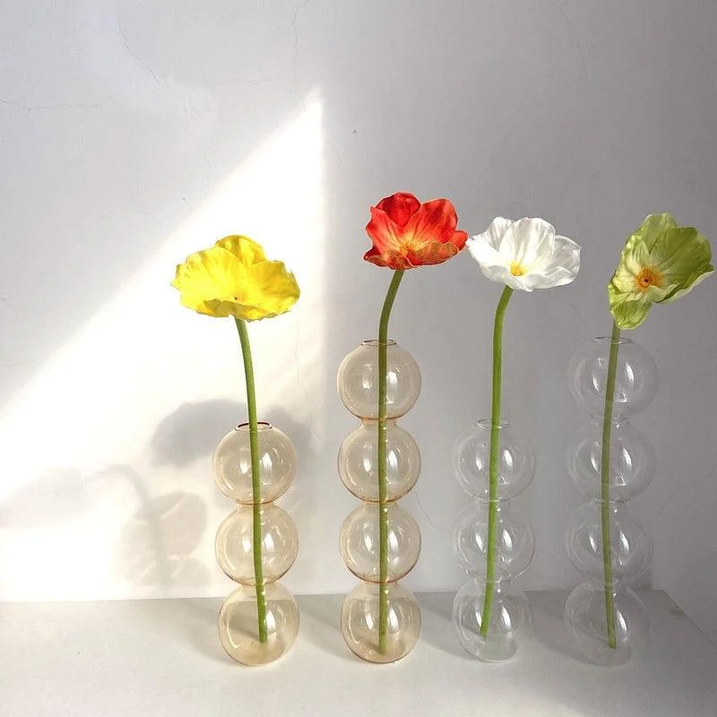 Crystal Bubble Vase -
